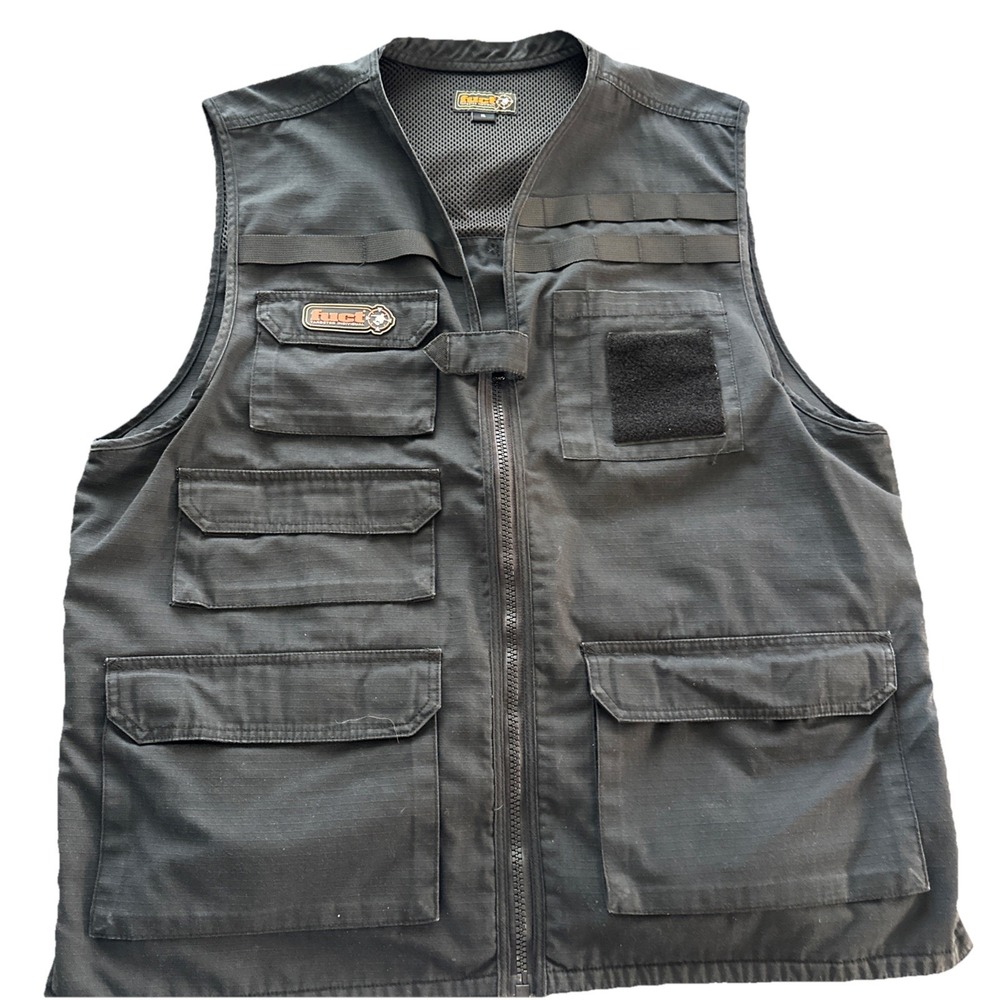 FUCT Ripstop Tactical Vest Size XL 3M Reflective  Jacket